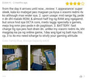 Meizu M6S User Reviews at P8, 490.00