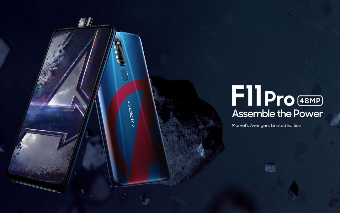 Oppo F11 Pro Avengers Limited Edition for only P19,990.00 in Lazada!